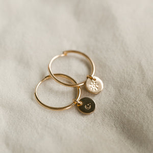 Evie Hoop Earrings