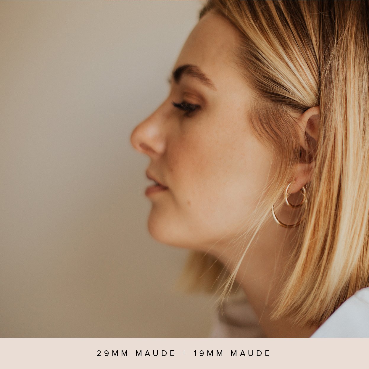 Maude Hoop Earrings