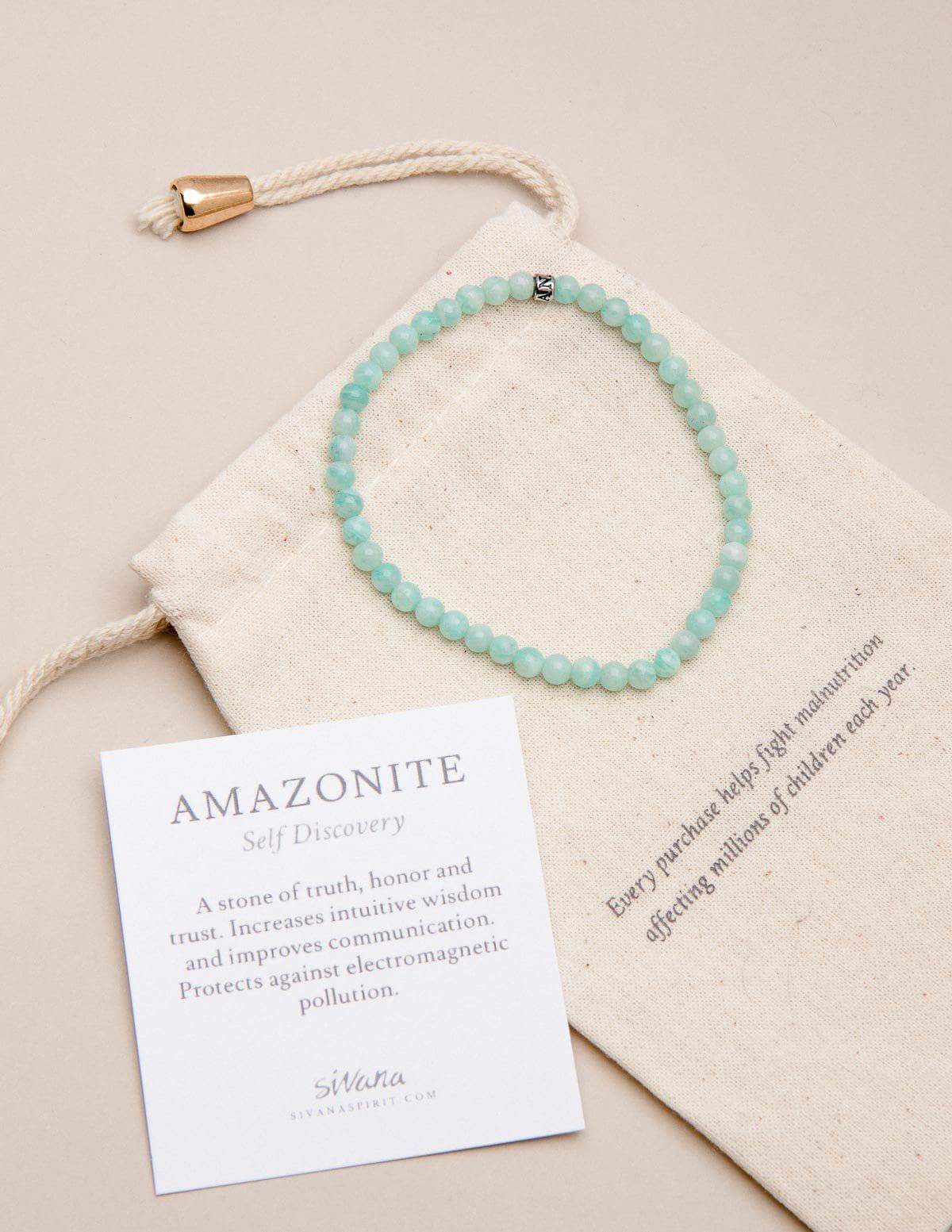 Amazonite Mini Energy Gemstone Bracelet
