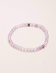 Lavender Amethyst Mini Energy Gemstone Bracelet