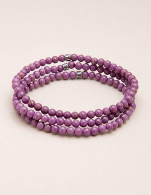 Lepidolite Mini Energy Gemstone Bracelet