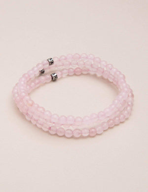 Mini Gemstone Rose Quartz Bracelet